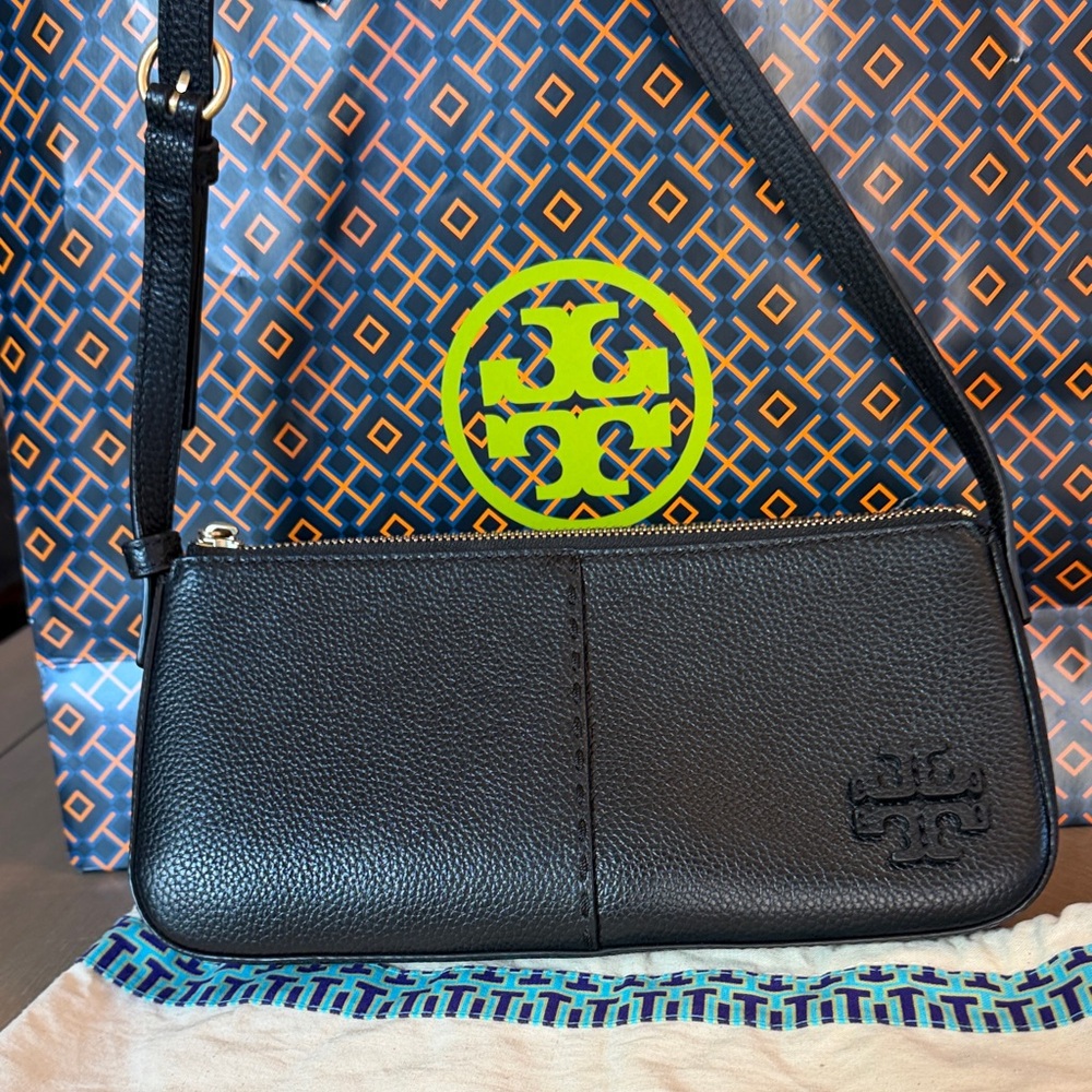 Tory Burch Black Leather shoulder bag